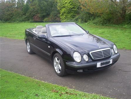 MERCEDES-BENZ CLK, 2300cc, BLACK, Two Door, 1998, 120000 miles, Mercedes CLK 