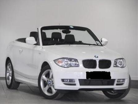 Used Bmw 1 Series High spec beautiful white convertible with black leather 