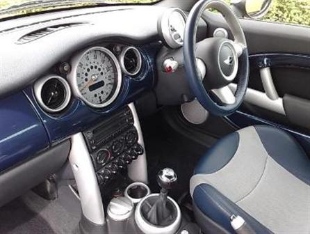 Used BLUE Mini Cooper 