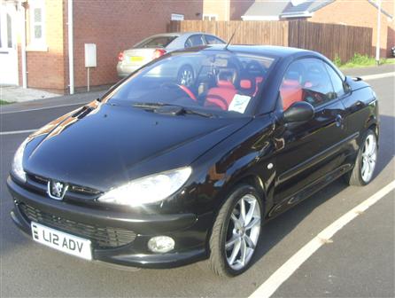 Peugeot 206cc. Used 2003(52) Peugeot 206 CC