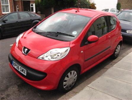 Peugeot 107 Red. Used Peugeot 107 for sale