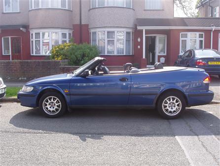 1999 saab convertible