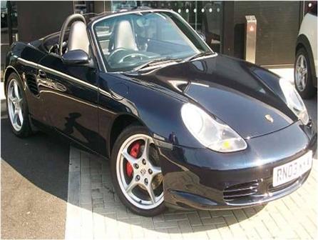 Used Porsche Boxster S Lovely condition, Tiptronic Auto, Blue , Blue Leather 