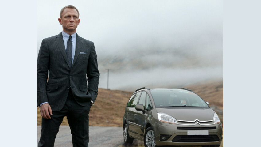 Could 007 drive a Citroen C4 Grand Picasso?                                                                                                                                                                                                               