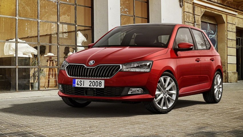 2018 Facelifted Skoda Fabia                                                                                                                                                                                                                               